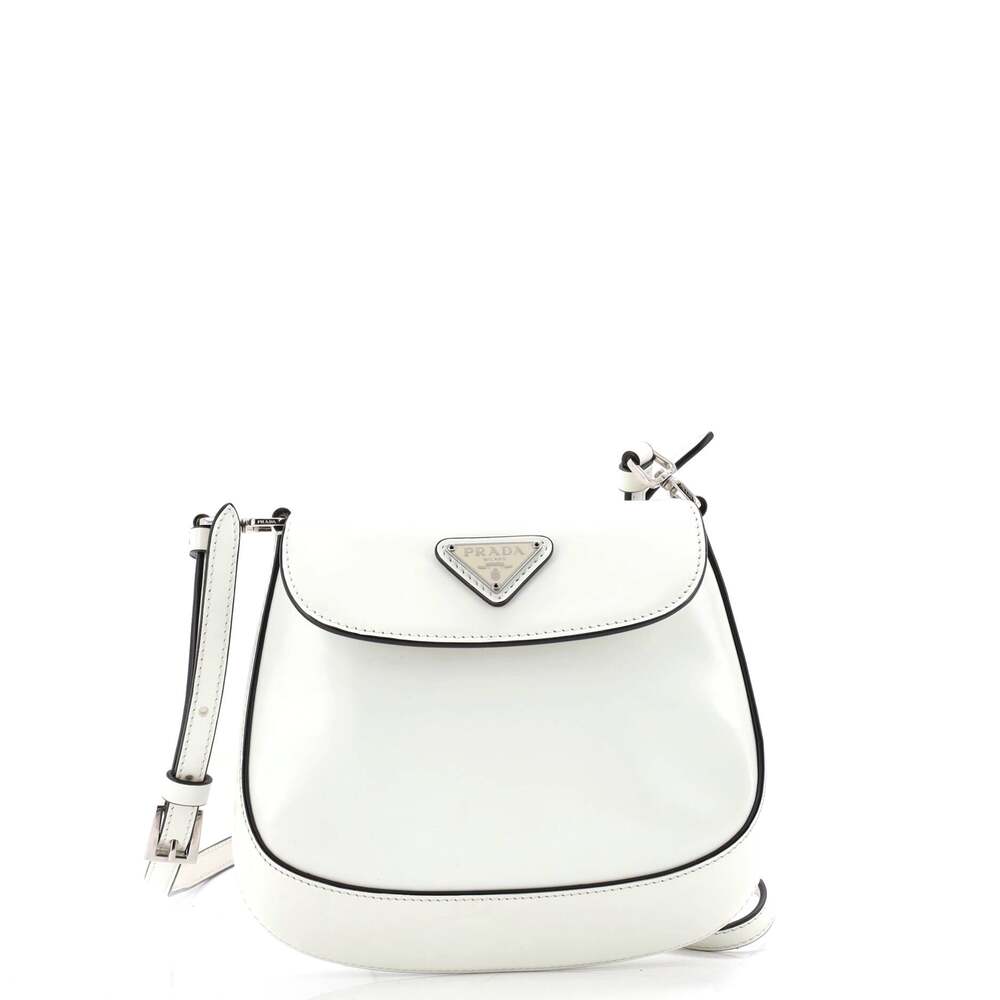 Prada Cleo Flap Shoulder Bag Spazzolato #242187P11B - Picture 1 of 7